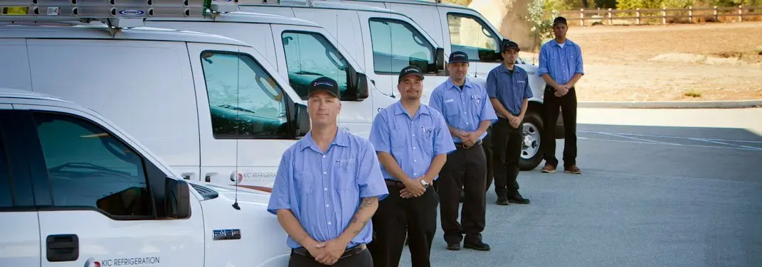 KIC Refrigeration crew ready for Mini Split Repair jobs across Tuscaloosa